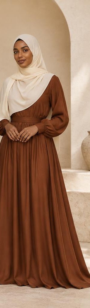 Cinnamon Modest Dress