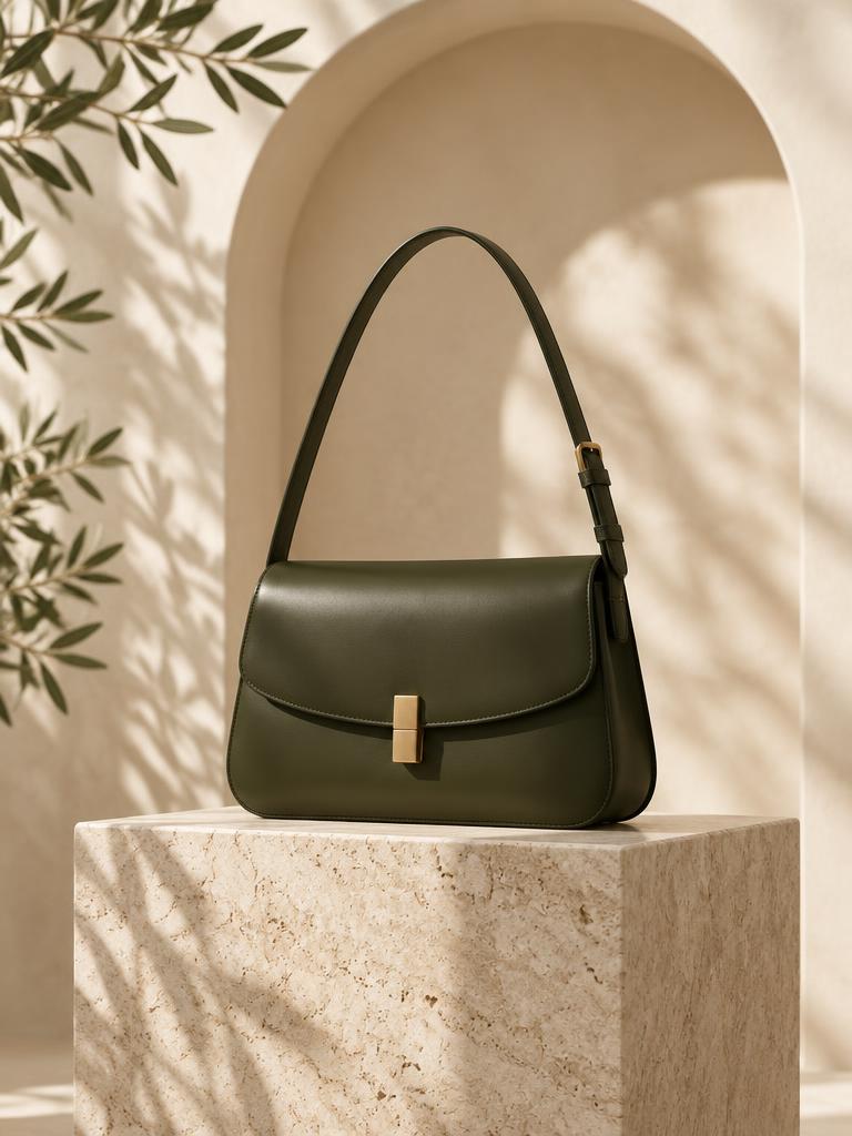 Olive Shoulder Bag